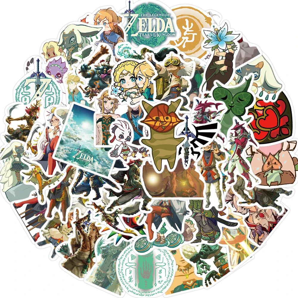 Pack Sticker Zelda 50 unidades