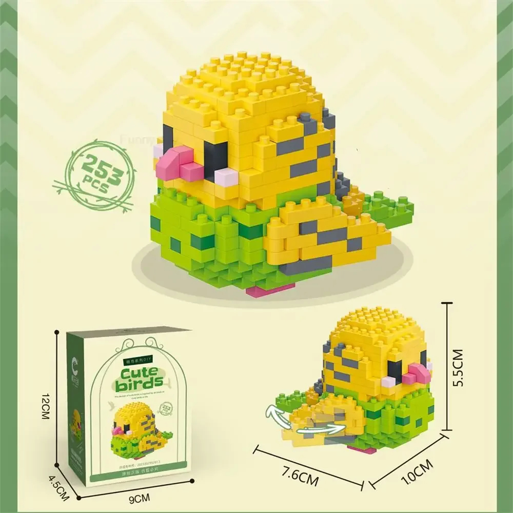 Lego ACIVI Pajarito Amarillo Verde