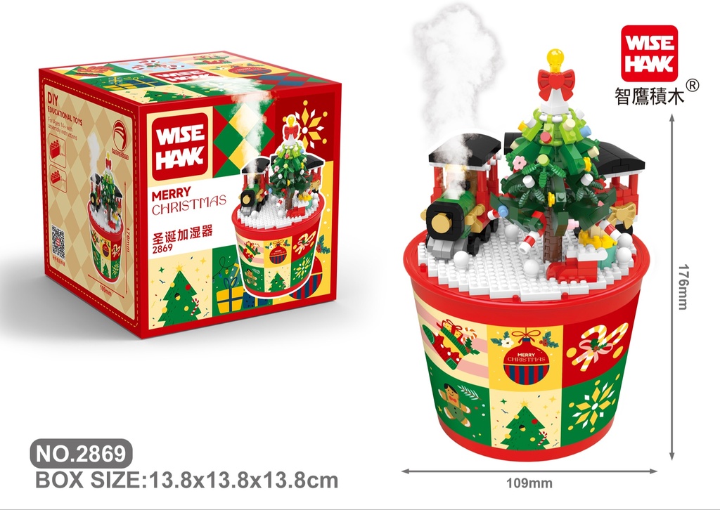 Humidificador Navideño