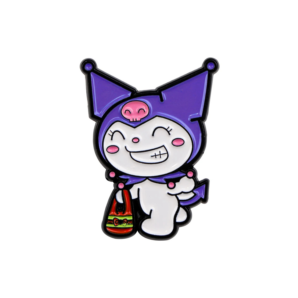 Broche Kuromi Morada