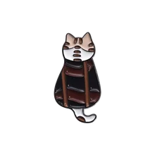 Broche gato Negro