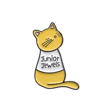 Broche gato amarillo 2