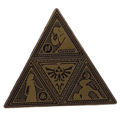 [26TLOZ] Broche de Zelda Trifuerza