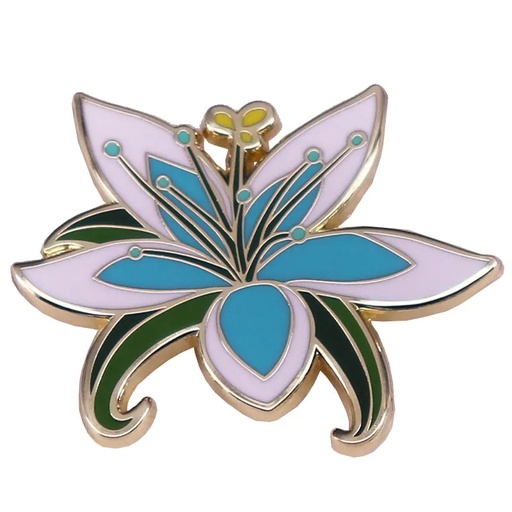 [30TLOZ] Broche de Zelda Flor Princesa de la calma