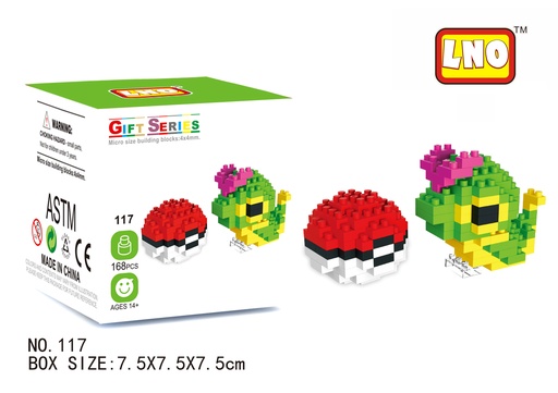 [14LEGOPKMN] Caterpie - Mini Pokeball