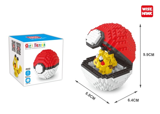 [72LEGOPKMN] Pikachu - Pokeball