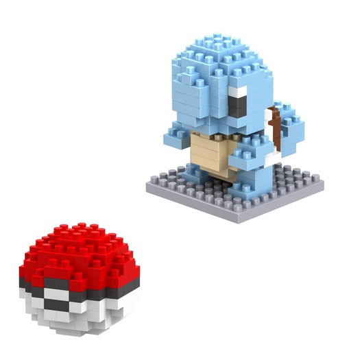 [100LEGOPKMN] Squirtle S + Pokeball